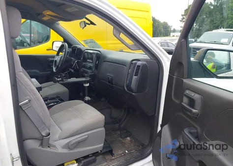 2015 Chevrolet Silverado 1500 Wt из США, поврежденный, VIN 1GCNKPEC4FZ298374